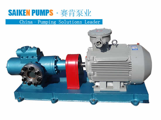 Three Screw Pumps for oil Circulations and Feeding