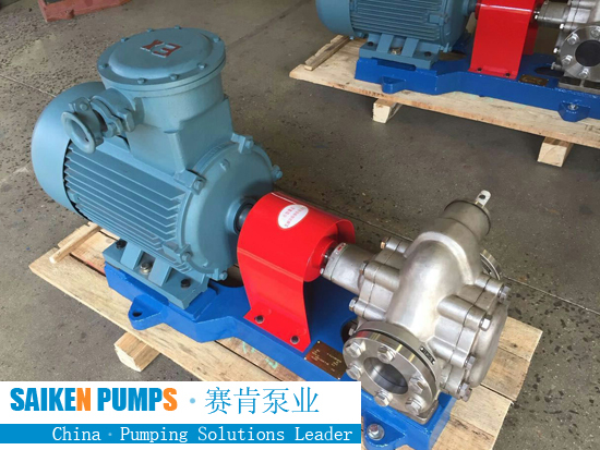 Gear Pump For Transporting Large Quantities Of Oil